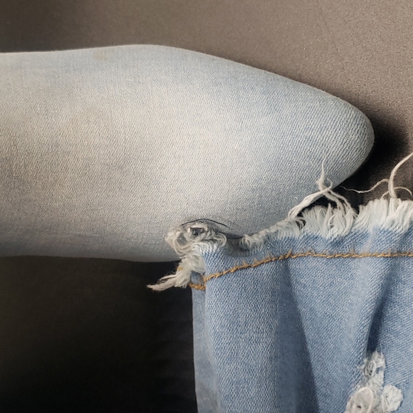 CAPE ROBBIN JEANS BOOTS 30INCHS LONG SIZE 8 1/2 COLOR BLUE JEANS FABRIC NEW - Picture 9 of 12